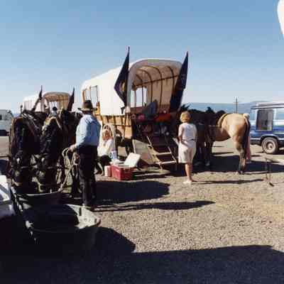 Oregon Trail Reenactment 1993 - Sesquicentennial Celebration
