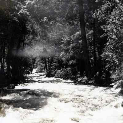 Happy Isles Yosemite Park California 1937