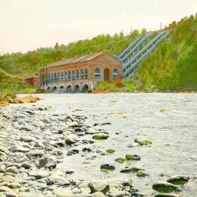 Cazadero Dam Power Station Clackamas River
