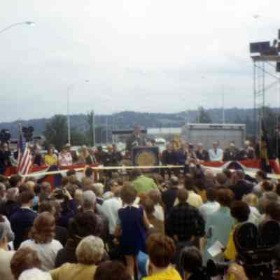 I-205 Abernethy Bridge Dedication 1970