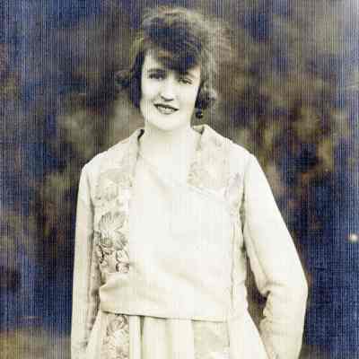 Unknown Woman in a Patch-work Dress