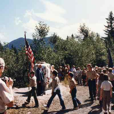 Barlow Trail Marker 1984 - Dedication