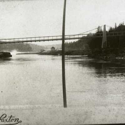 Oregon City - West Linn Bridge - 1895