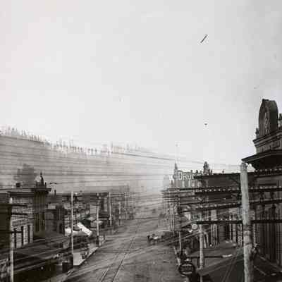 Oregon City 1899 - Main Street Looking South at 6th Street