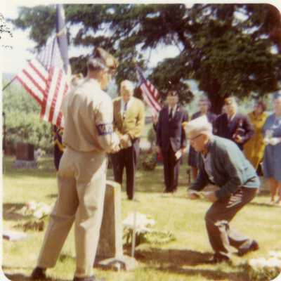 Ainsworth House - Oregon City - Military Ceremony