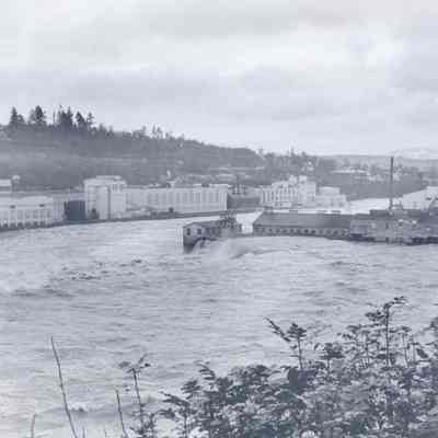1964 Flood - Boat Basin, Station A and West Linn Mills