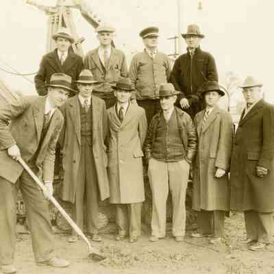 West Linn 1930s - Ground Breaking for West Linn City Hall