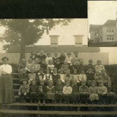 Eastham School Students 1900's - Primary Grades - Oregon City