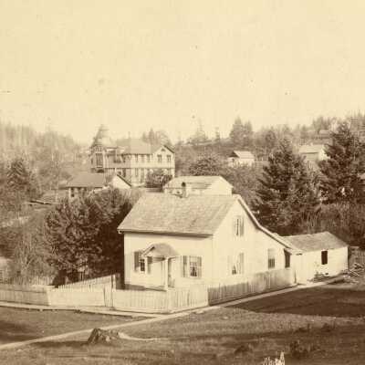 View of Barclay School Soon after Construction