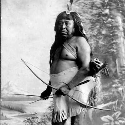 Native American Chief Shen-No-watch - 1901
