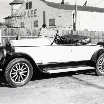 Pierce Arrow at Jantzen Beach Amusement Park in 1954