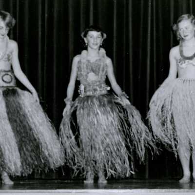 Park Place School Performance - Girls Hula Dance