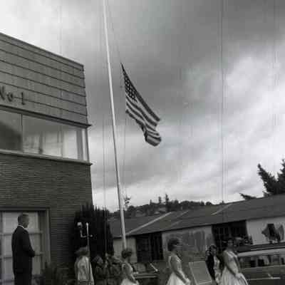 West Linn 1962 - Dedication of Marker for Willamette Meteorite Replica