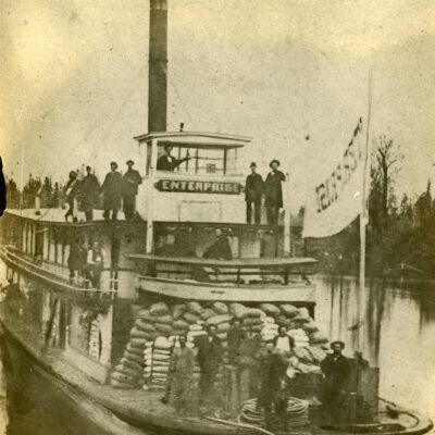 Steamboat "Enterprise" 1863 - Willamette River