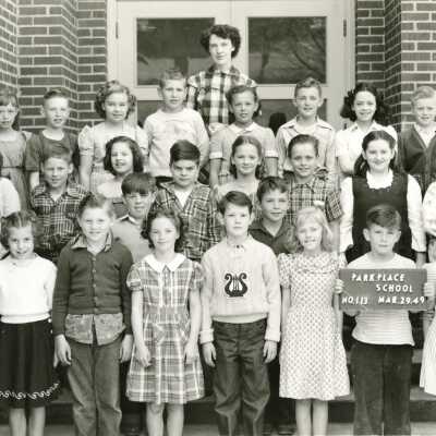 Park Place School Students - 1949