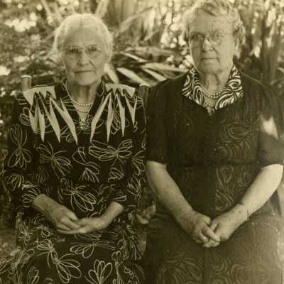 Mrs. Nettie Welsh and Mrs. Hattie Storey.