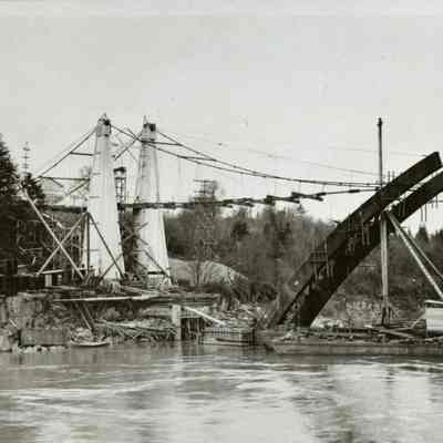 Arch Bridge Construction - February 1922