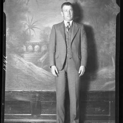 Photo of a man for Mr. Stearns - May 1930
