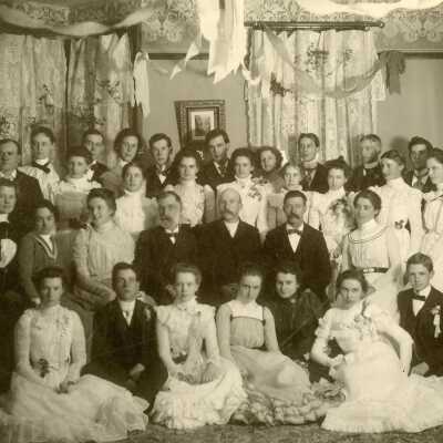 Park Place School Graduation - 1900