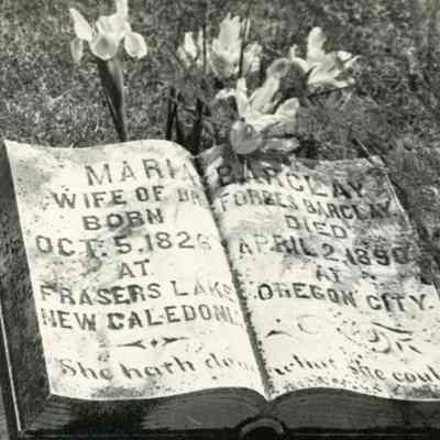 Barclay, Maria - Gravestone