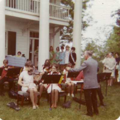 Ainsworth House - Oregon City - Military Ceremony