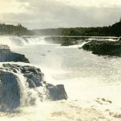 Willamette Falls Before Development