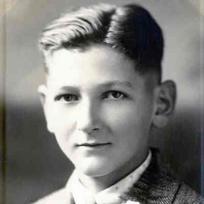 Unknown Boy with Flowers in his Lapel