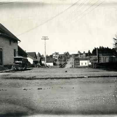 Milwaukie, Oregon 1890's - Looking East from Main Street