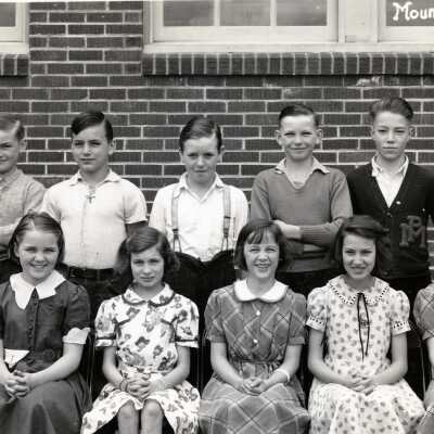 Mt. Pleasant School Students 1938 - 6th Grade