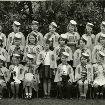 Eastham School Students Rhythm Band 1940 - Oregon City