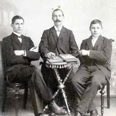 Grandpa Hopp's Three Older brothers - No Date