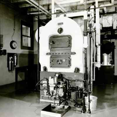 Oregon City Post Office Boiler - 5th and Main Street