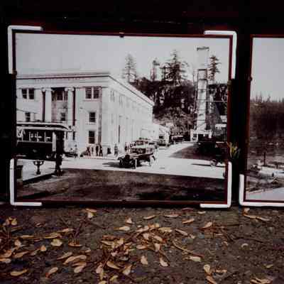 Photos of Historical Photos, Documents and Art at Oregon City Historical Trails Celebration 1989