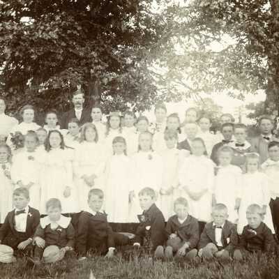 Mt. Pleasant School Students - 1898