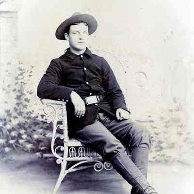 Burns Family Collection - William E. Burns - 1898 - In San Francisco on way to Manila Philippines