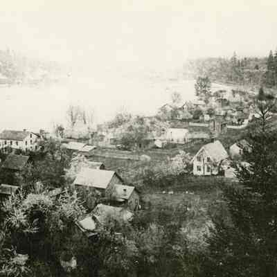 Canemah 1890 - View from Bluff