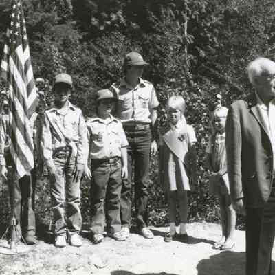 Barlow Trail Marker 1984 - Dedication
