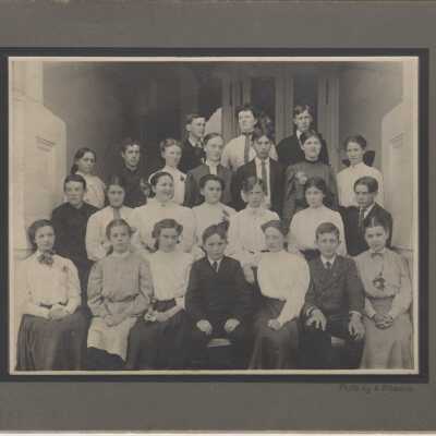 Eastham School Students 1906 - 8th Grade - Oregon City