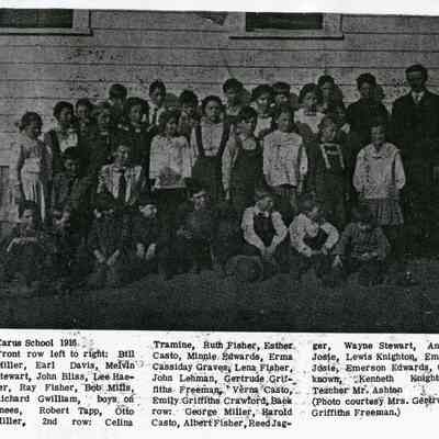 Carus School Students 1916