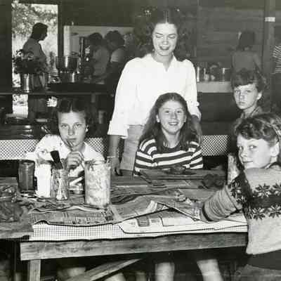 Camp Onahlee 1949 - Craft classes