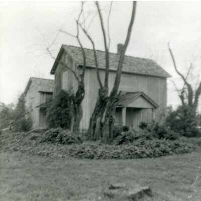 Front of Old Warner House (also known as the McCarver House or Locust Farm) - 1963