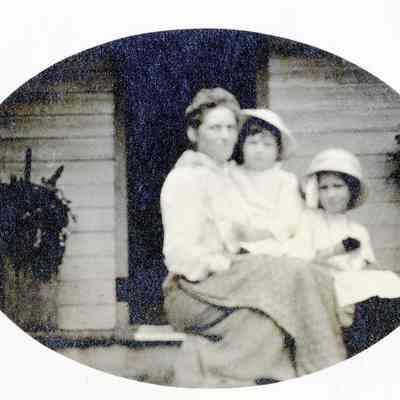 Ryckman, Jessie (Talbert); Jack; Thelma: (computer enhanced)
