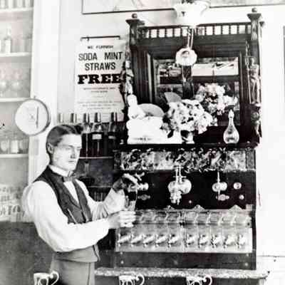 Oregon City 1897 - Charman's Drug Store Interior
