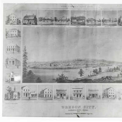 Photo of Old Oregon City Poster