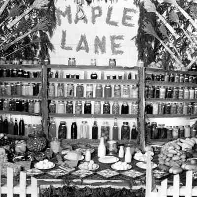 Clackamas County Fair 1935 - Grange Displays