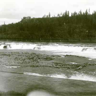 Willamette Falls 1909 - Canemah Park and Mill A - Viewed from West Linn