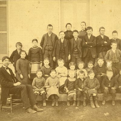 Currinsville School Students - No Date