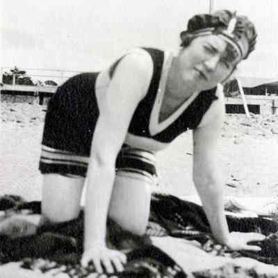 Unknown Woman in Swimming Suit