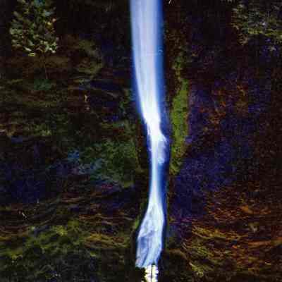 Horsetail Falls Postcard - Columbia River Gorge, Oregon.