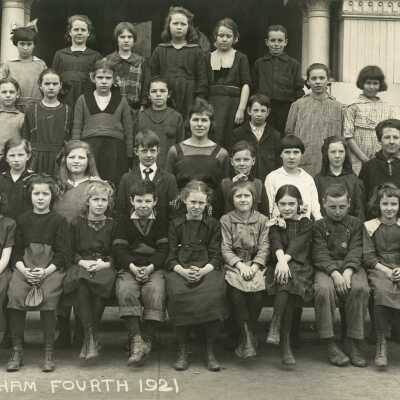 Eastham School Students 1921 - 4th Grade - Oregon City